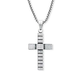Steve Madden Unisex Cross Chain Necklace - Like New